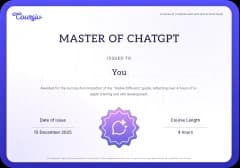 Aperçu du certificat IA