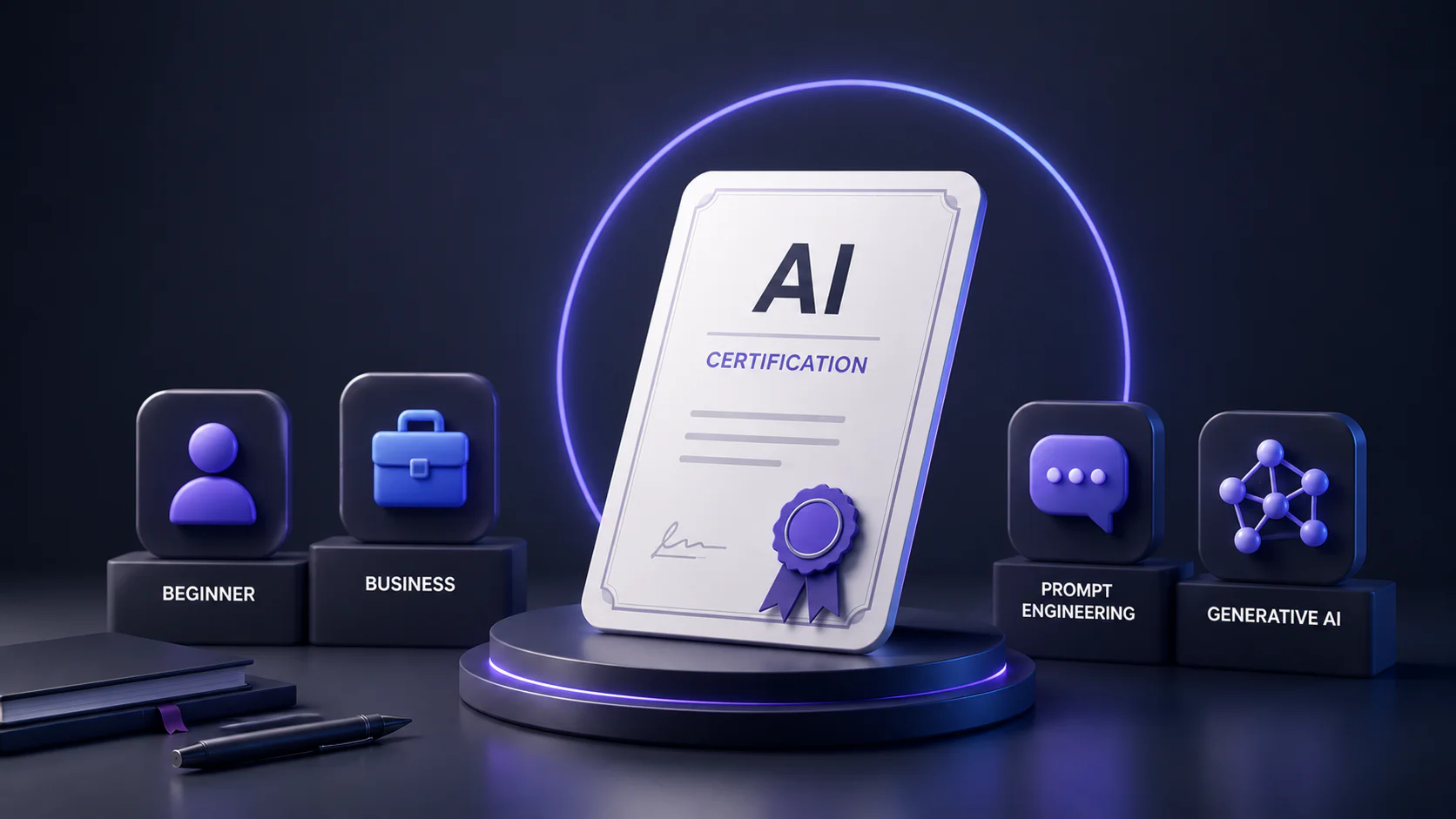 Best AI Certifications in 2026: Beginner, Business, Prompt Engineering, and Generative AI Options