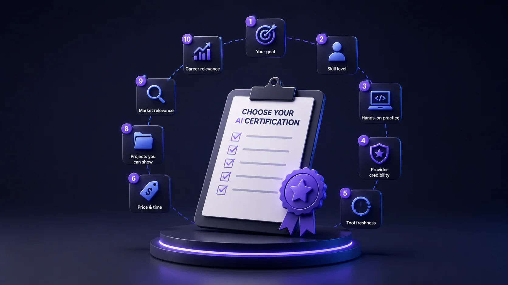 How to choose an AI certification