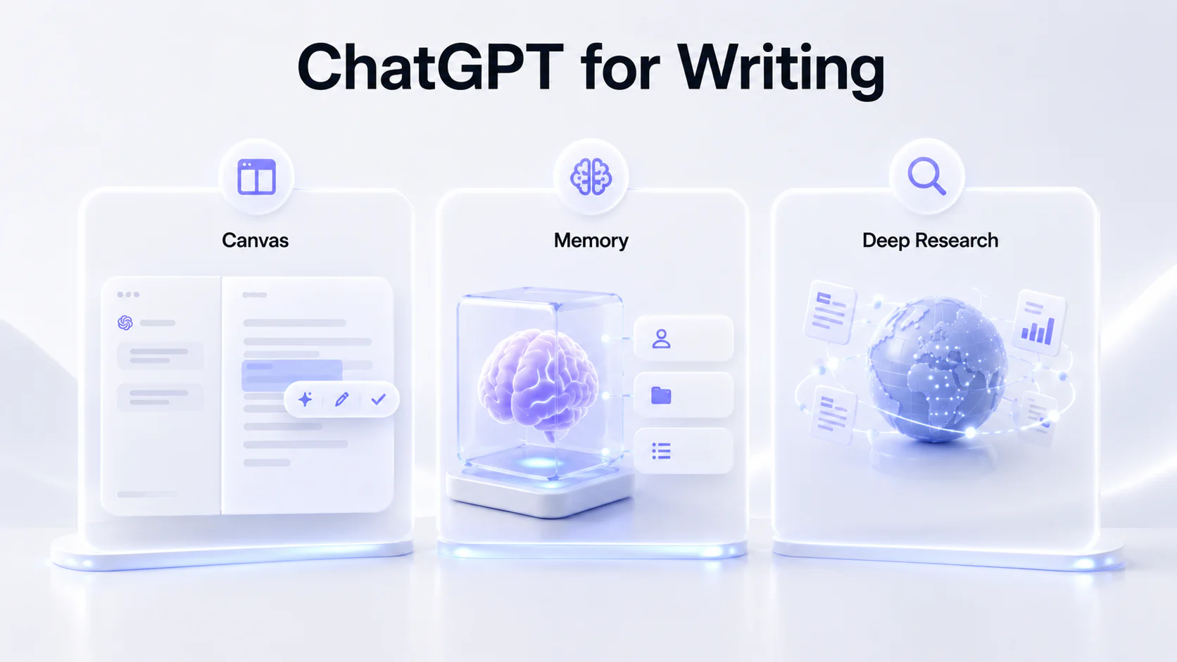 ChatGPT writing features