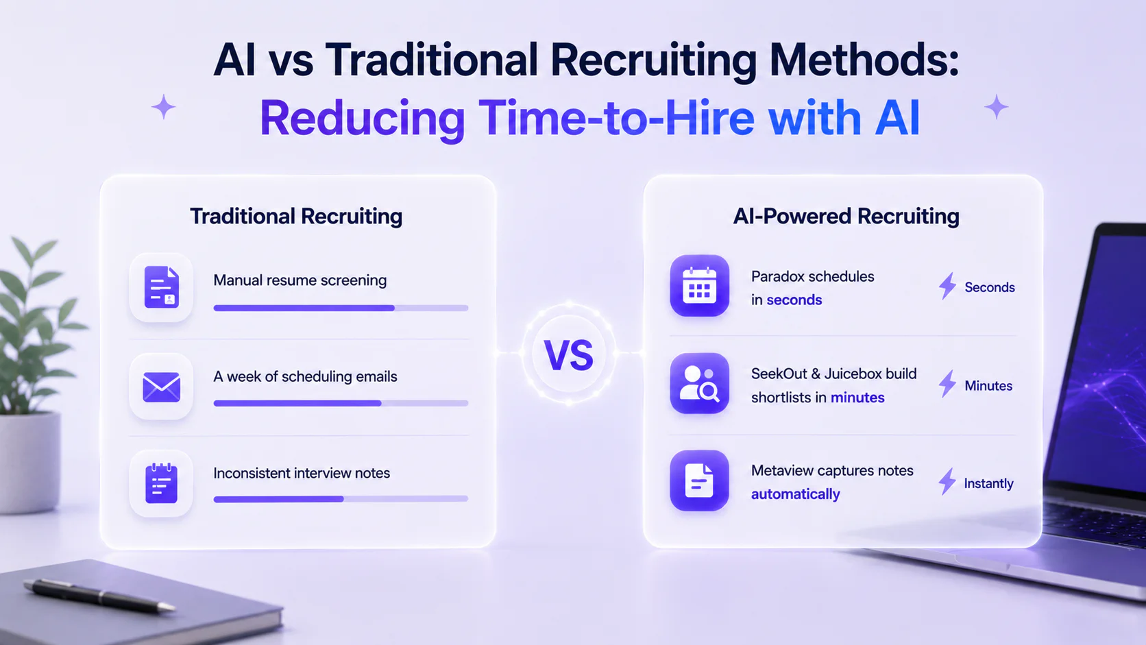 AI vs Traditional Recruiting Methods: Reducing Time-to-Hire with AI