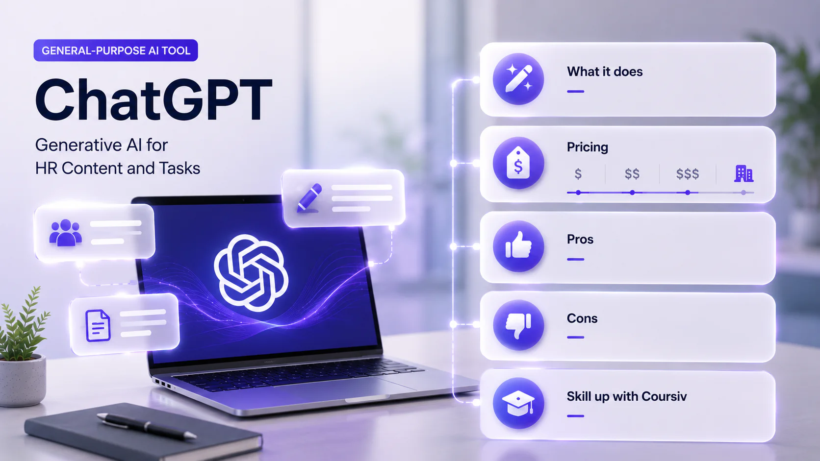 ChatGPT — Generative AI for HR Content and Tasks