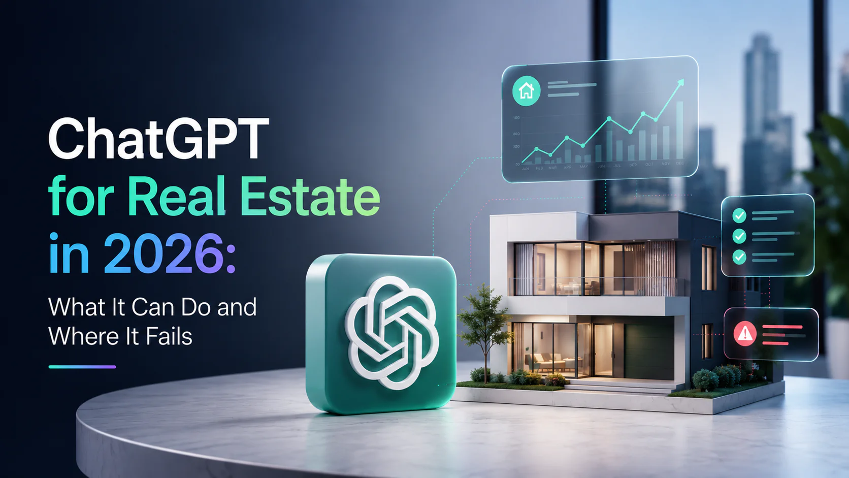 ChatGPT for Real Estate in 2026: What It Can Do and Where It Fails