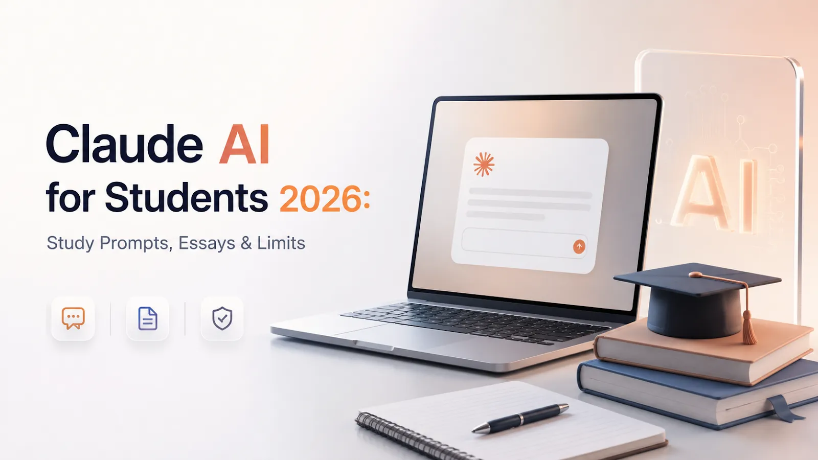 Claude AI for Students 2026: Study Prompts, Essays & Limits
