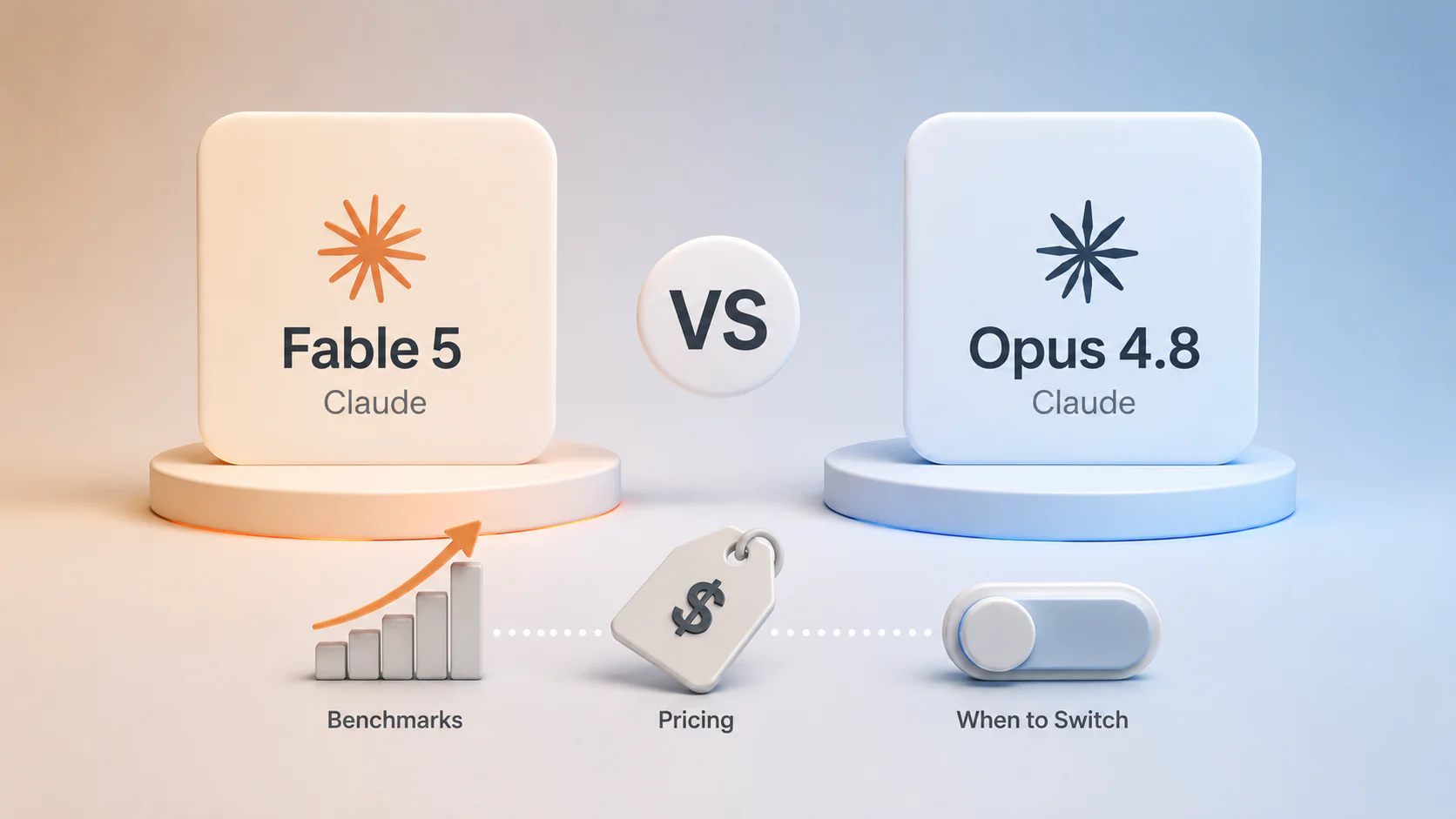 Claude Fable 5 vs Opus 4.8: Benchmarks, Pricing & When to Switch
