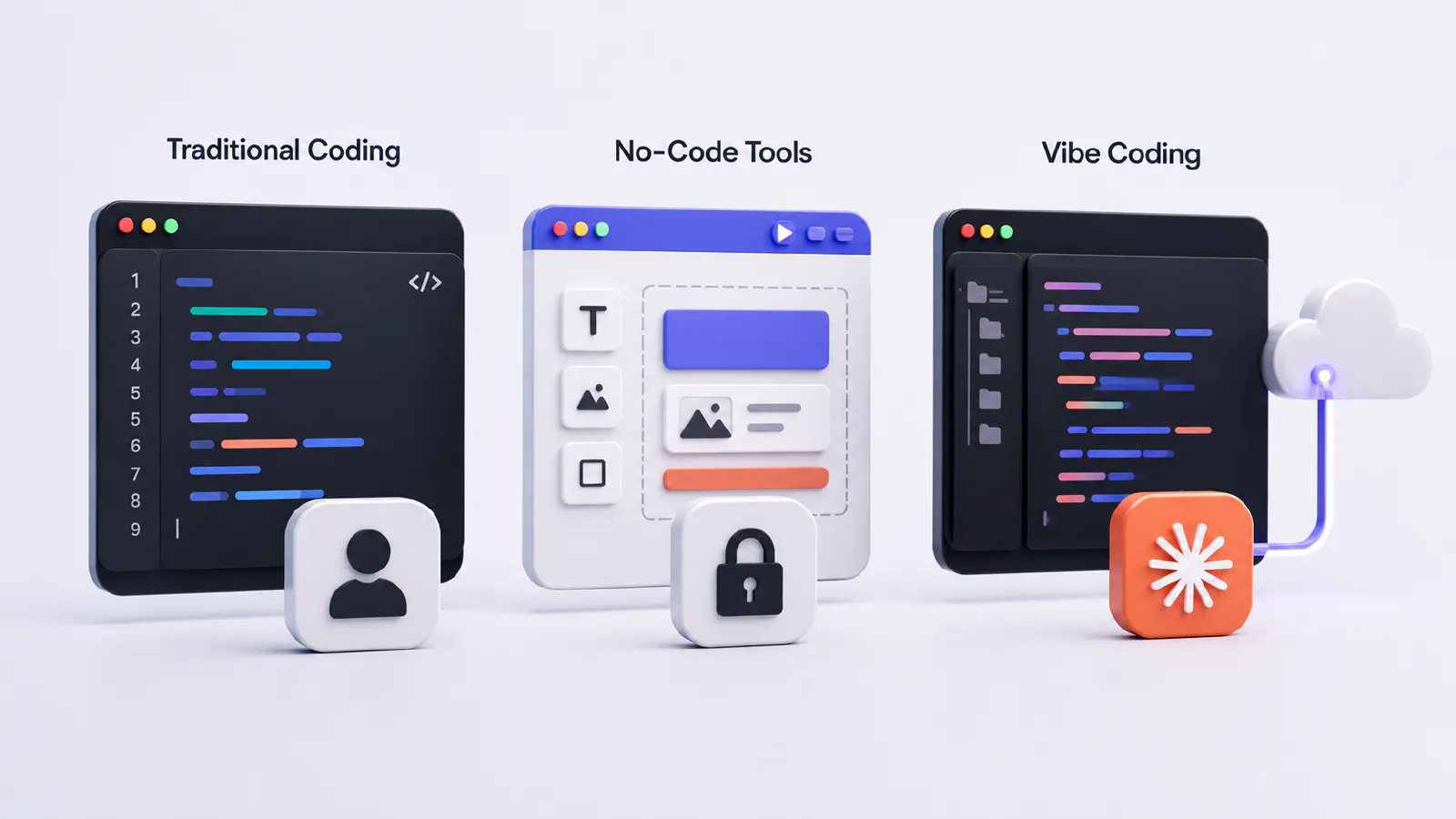 How Vibe Coding Differs From Traditional Coding and No-Code Tools