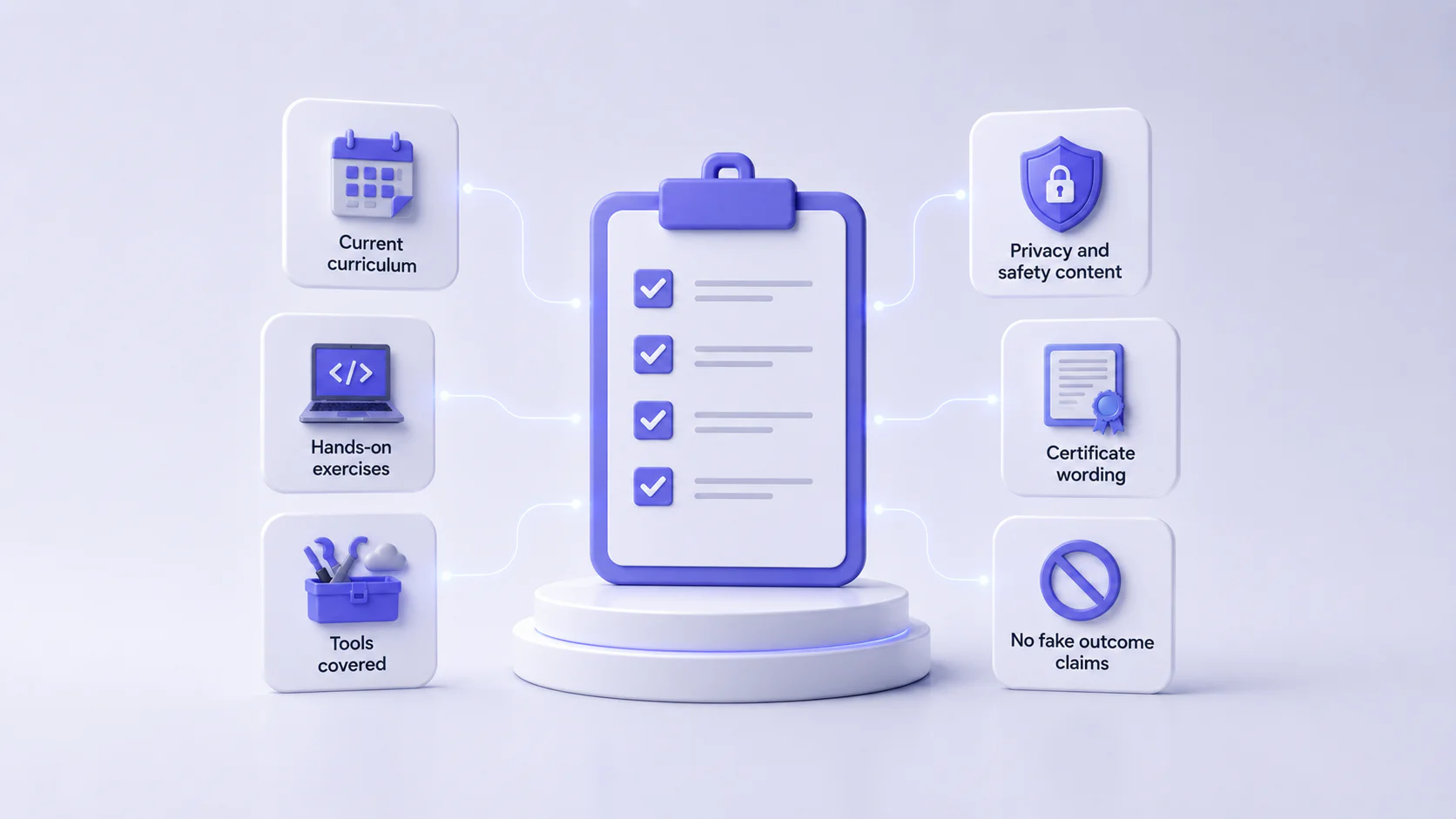 What to check before choosing any AI course