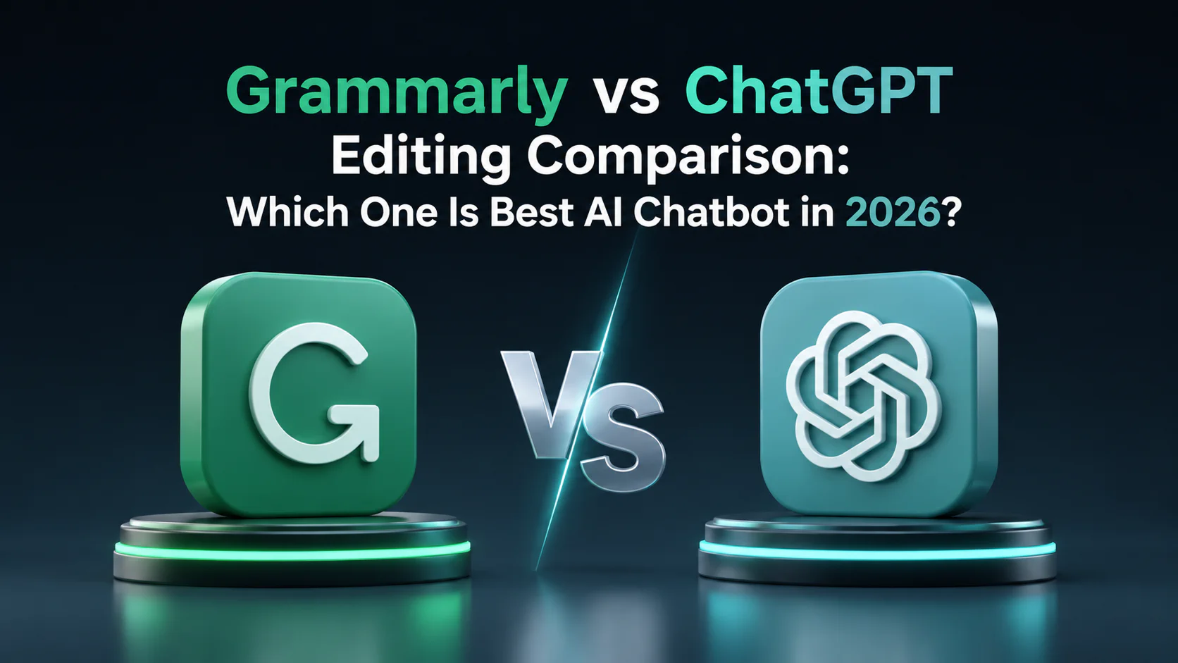 Grammarly vs ChatGPT Editing Comparison: Which One Is Best AI Chatbot in 2026?