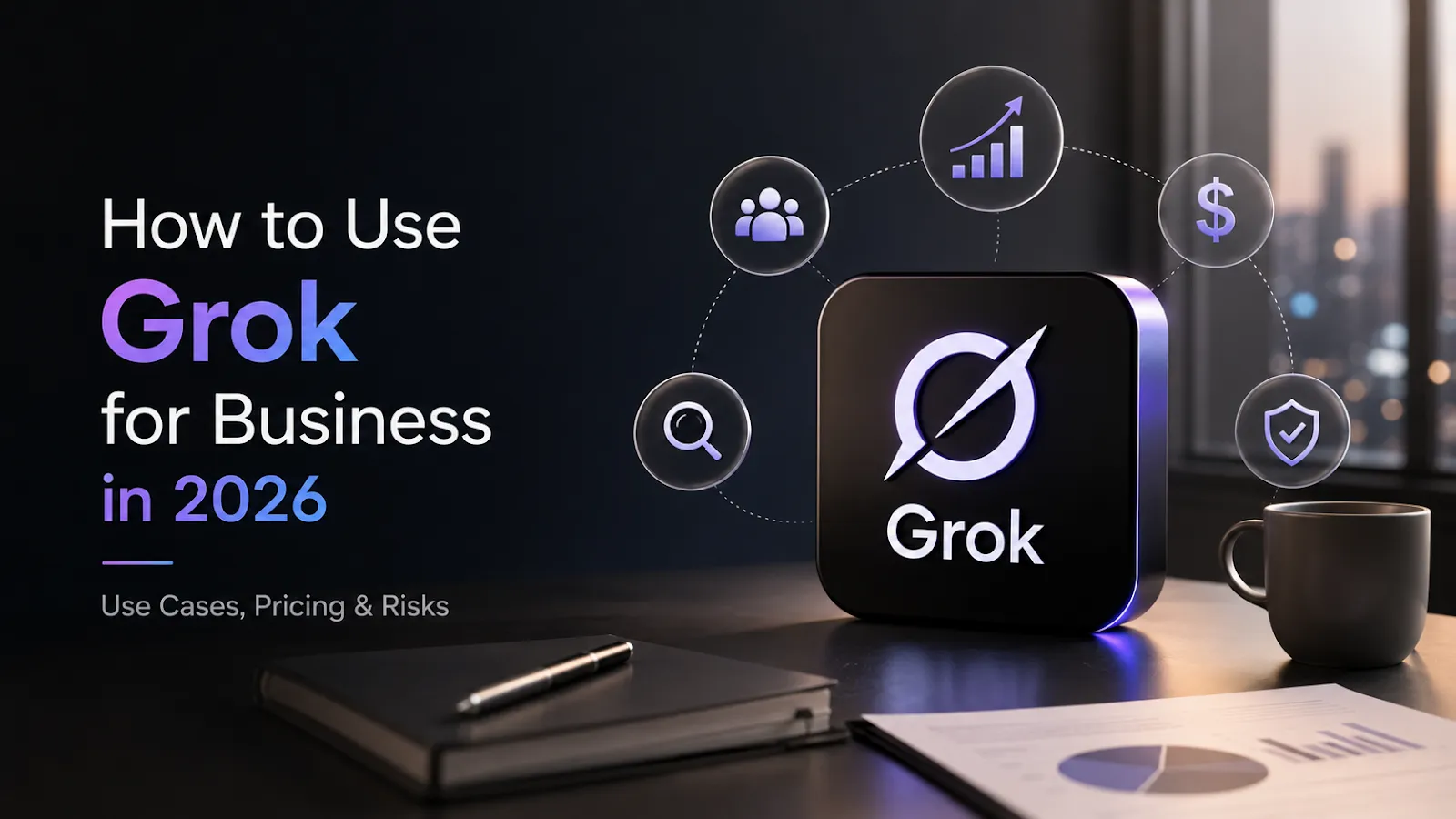 How to Use Grok for Business in 2026: Use Cases, Pricing & Risks