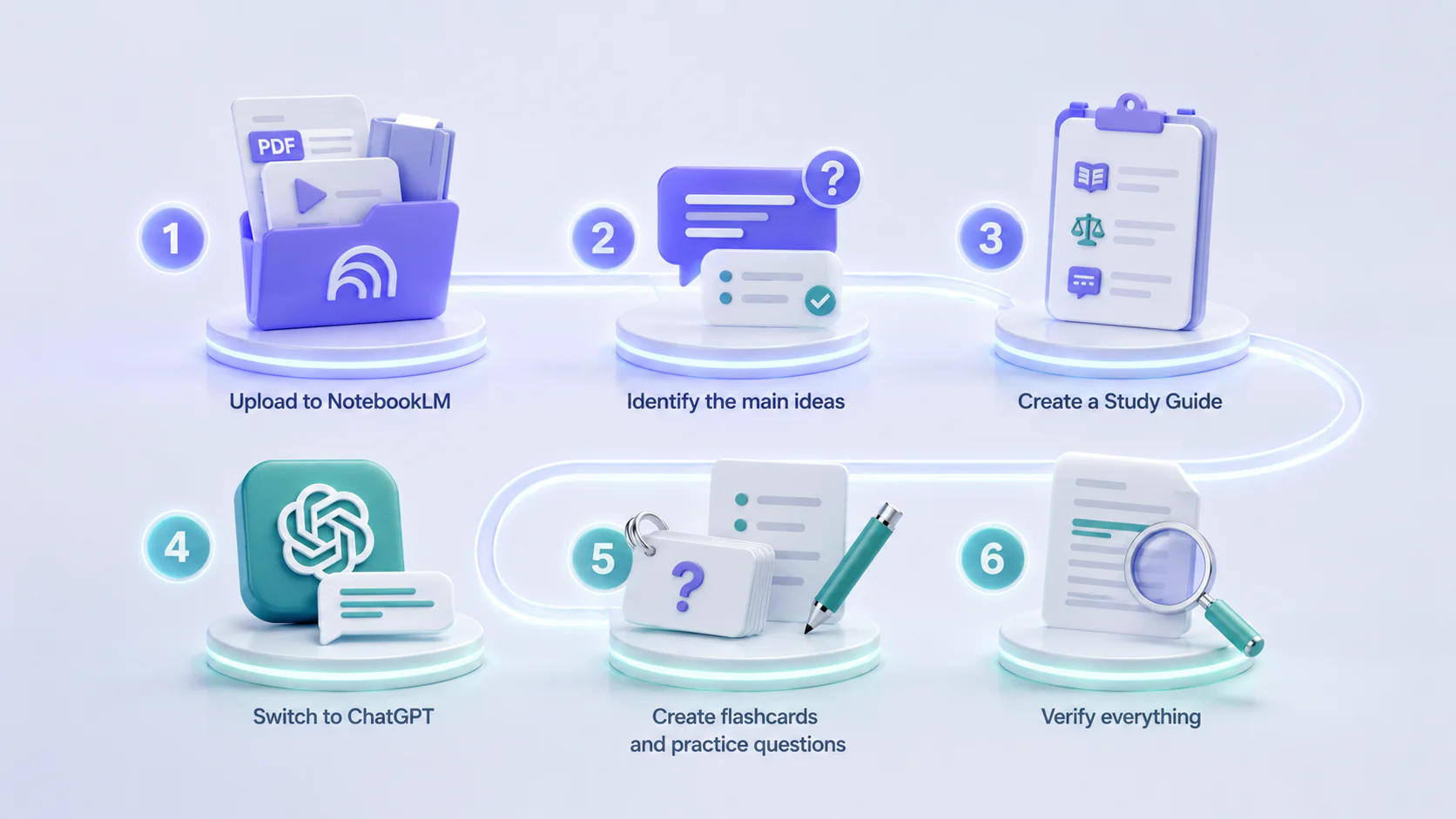 Example Workflow: Study One Topic with Both Tools