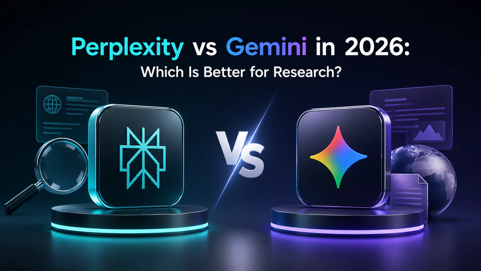 Perplexity vs Gemini in 2026: Which Is Better for Research?