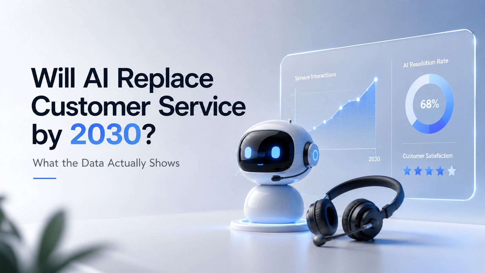 Will AI Replace Customer Service by 2030? What the Data Actually Shows