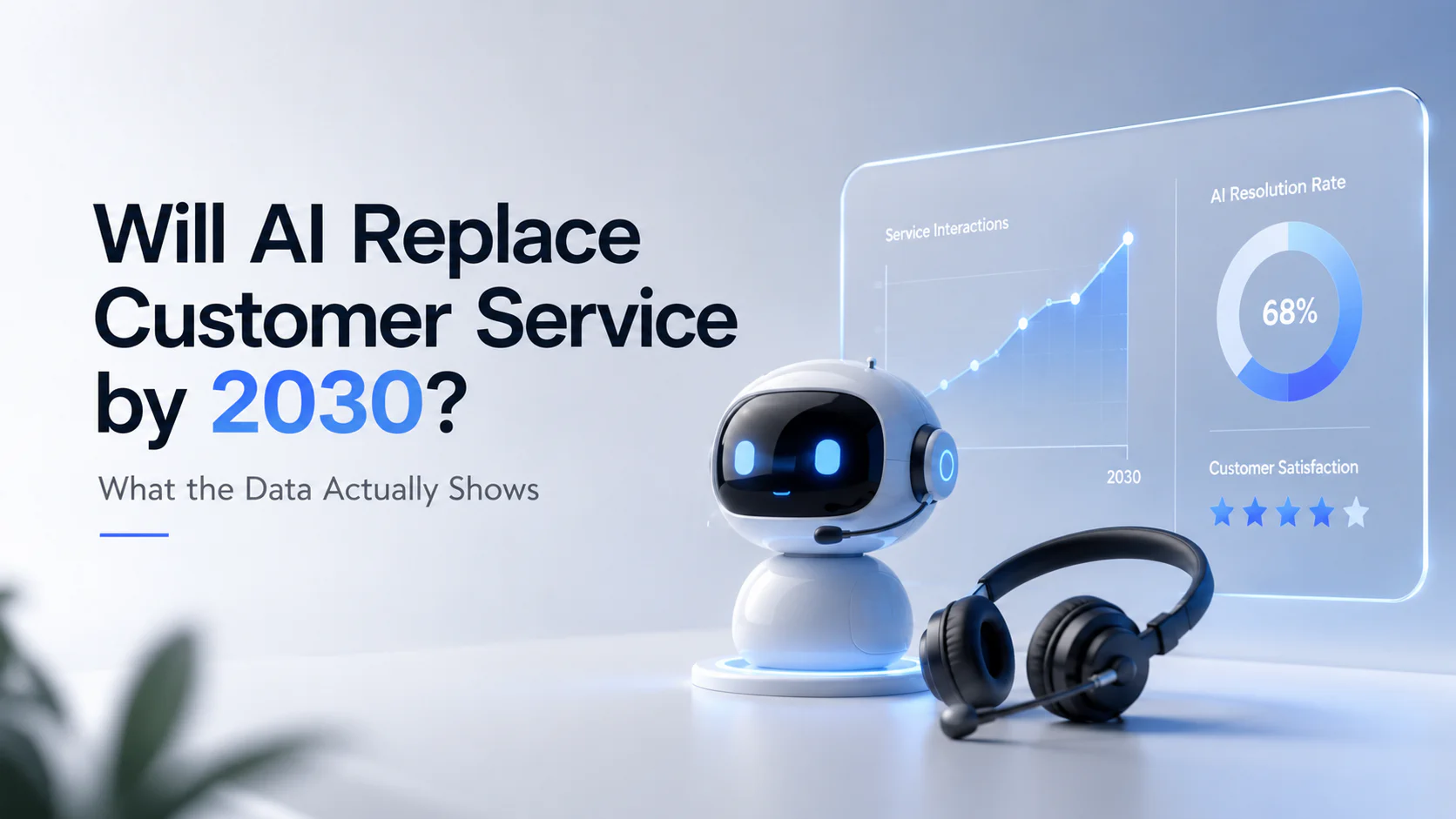 Will AI Replace Customer Service by 2030? Jobs & Skills